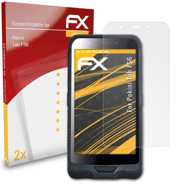 atFoliX FX-Antireflex Displayschutzfolie für Pokini Tab FS6
