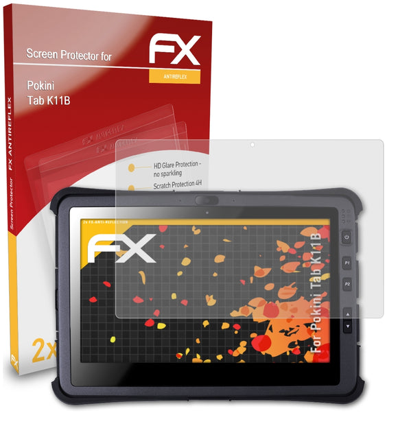 atFoliX FX-Antireflex Displayschutzfolie für Pokini Tab K11B