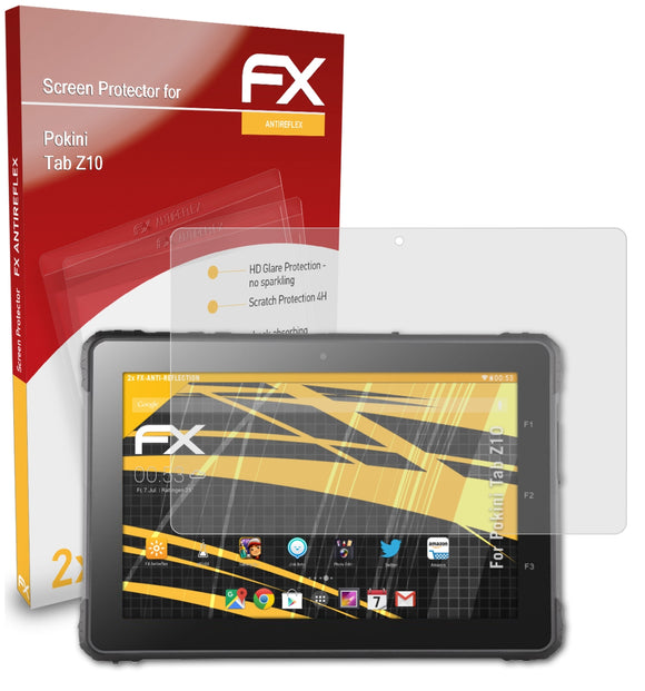 atFoliX FX-Antireflex Displayschutzfolie für Pokini Tab Z10