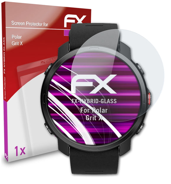 atFoliX FX-Hybrid-Glass Panzerglasfolie für Polar Grit X