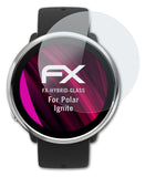 Glasfolie atFoliX kompatibel mit Polar Ignite, 9H Hybrid-Glass FX