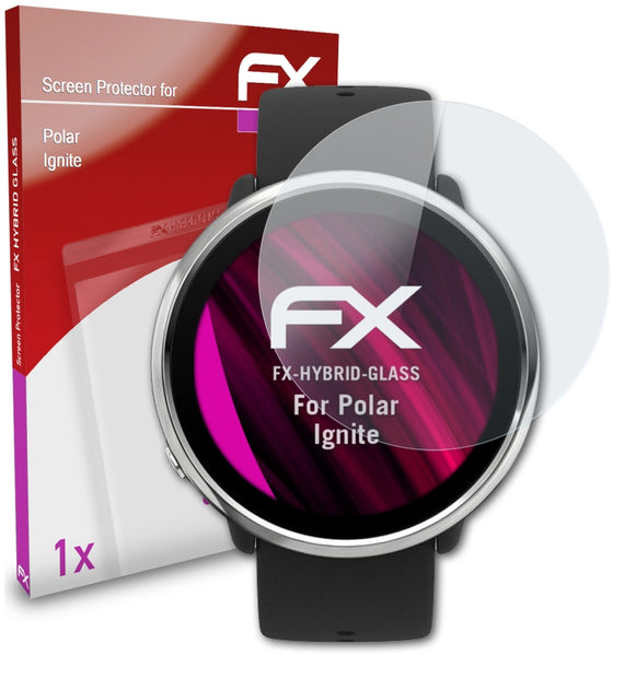 atFoliX FX-Hybrid-Glass Panzerglasfolie für Polar Ignite