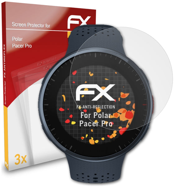 atFoliX FX-Antireflex Displayschutzfolie für Polar Pacer Pro