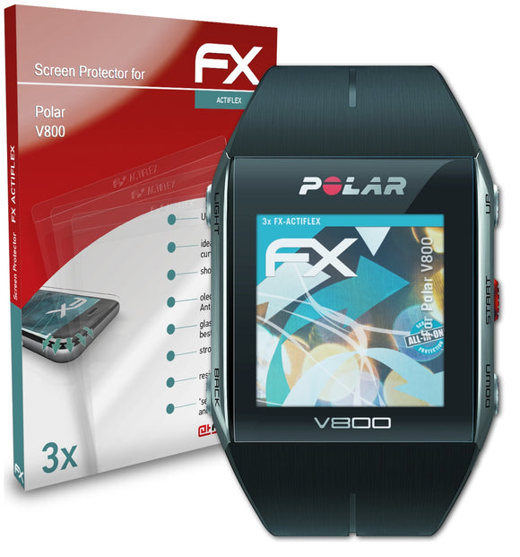 atFoliX FX-ActiFleX Displayschutzfolie für Polar V800