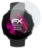 Glasfolie atFoliX kompatibel mit Polar Vantage M, 9H Hybrid-Glass FX