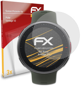 atFoliX FX-Antireflex Displayschutzfolie für Polar Vantage V2