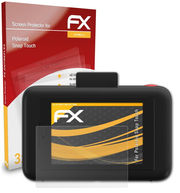 atFoliX FX-Antireflex Displayschutzfolie für Polaroid Snap Touch