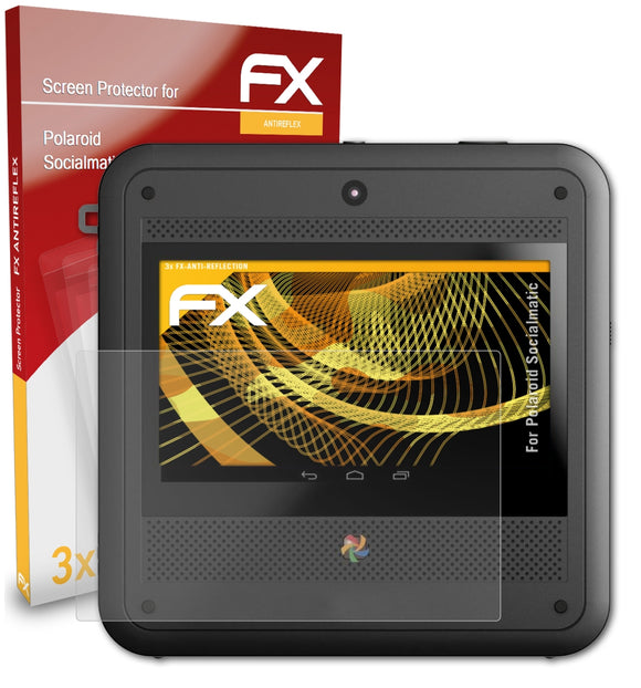 atFoliX FX-Antireflex Displayschutzfolie für Polaroid Socialmatic