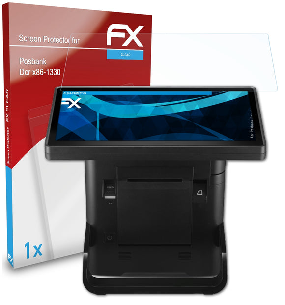 atFoliX FX-Clear Schutzfolie für Posbank Dcr x86-1330