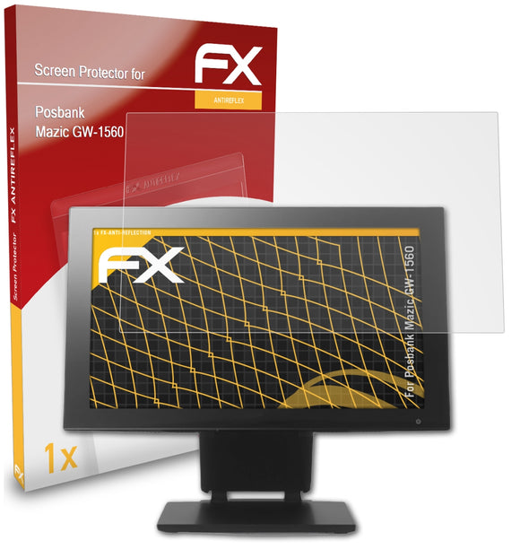 atFoliX FX-Antireflex Displayschutzfolie für Posbank Mazic GW-1560