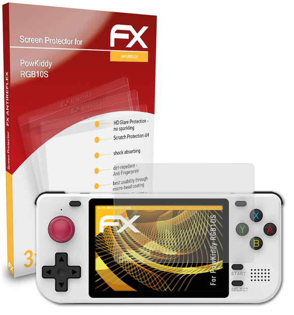atFoliX FX-Antireflex Displayschutzfolie für PowKiddy RGB10S