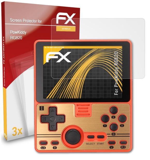atFoliX FX-Antireflex Displayschutzfolie für PowKiddy RGB20