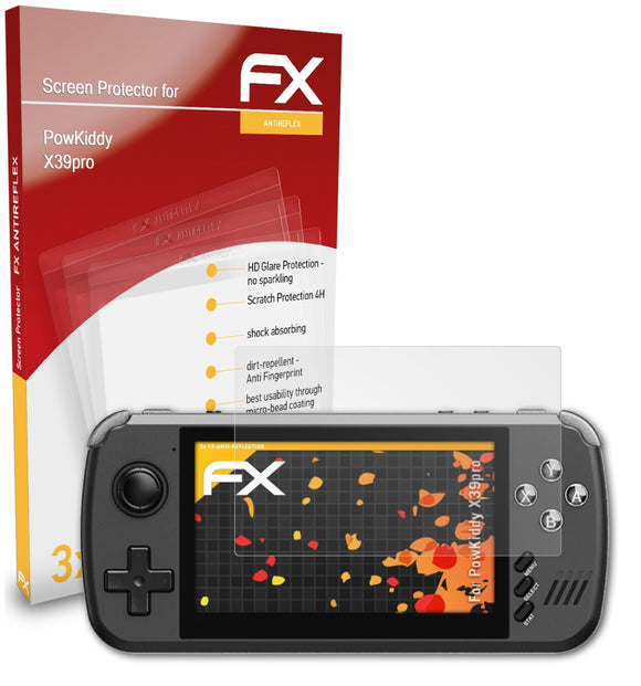 atFoliX FX-Antireflex Displayschutzfolie für PowKiddy X39pro
