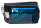 Schutzfolie atFoliX kompatibel mit Praktica DVC 14.1 HDMI, ultraklare FX (3X)