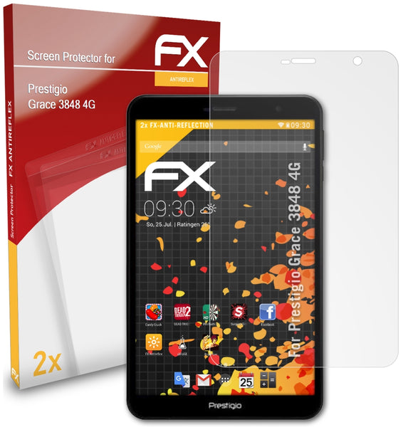 atFoliX FX-Antireflex Displayschutzfolie für Prestigio Grace 3848 4G
