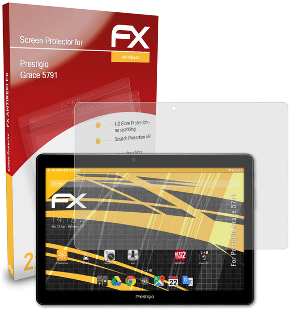 atFoliX FX-Antireflex Displayschutzfolie für Prestigio Grace 5791
