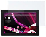 Glasfolie atFoliX kompatibel mit Prestigio MultiPad 4 Diamond 10.1 3G, 9H Hybrid-Glass FX
