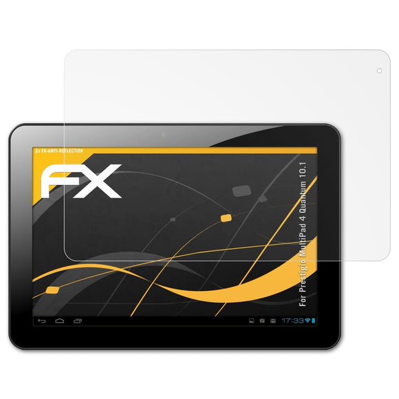 atFoliX FX-Antireflex Displayschutzfolie für Prestigio MultiPad 4 Quantum 10.1