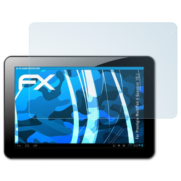 atFoliX FX-Clear Schutzfolie für Prestigio MultiPad 4 Quantum 10.1