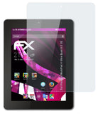 Glasfolie atFoliX kompatibel mit Prestigio MultiPad 4 Ultra Quad 8.0 3G, 9H Hybrid-Glass FX