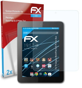 atFoliX FX-Clear Schutzfolie für Prestigio MultiPad 8.0 Prime Duo