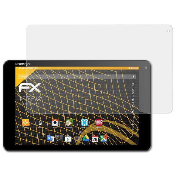 atFoliX FX-Antireflex Displayschutzfolie für Prestigio MultiPad Muze 5001 3G