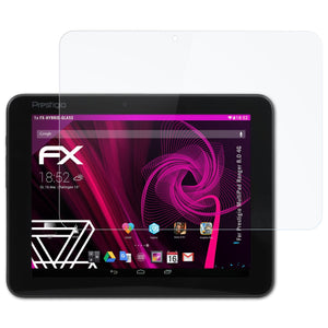 atFoliX FX-Hybrid-Glass Panzerglasfolie für Prestigio MultiPad Ranger 8.0 4G