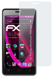 atFoliX Glasfolie kompatibel mit Prestigio MultiPhone 5500 Duo, 9H Hybrid-Glass FX Panzerfolie
