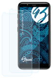Schutzfolie Bruni kompatibel mit Prestigio Muze F5 LTE, glasklare (2X)