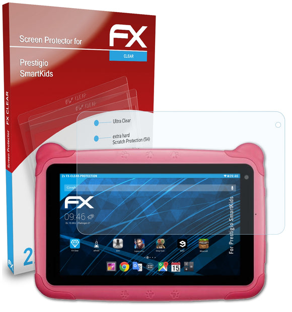 atFoliX FX-Clear Schutzfolie für Prestigio SmartKids