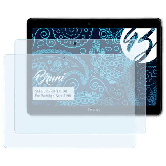 Bruni Basics-Clear Displayschutzfolie für Prestigio Wize 3196