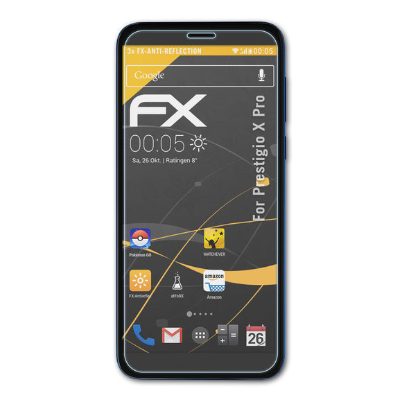 atFoliX FX-Antireflex Displayschutzfolie für Prestigio X Pro