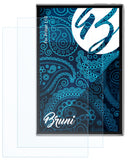Schutzfolie Bruni kompatibel mit Pritom L10, glasklare (2X)
