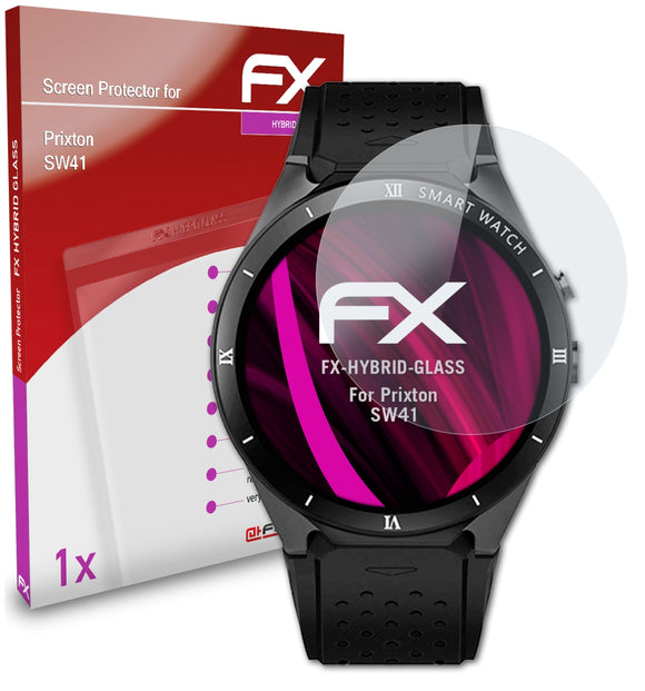 atFoliX FX-Hybrid-Glass Panzerglasfolie für Prixton SW41