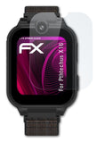 Glasfolie atFoliX kompatibel mit Pthtechus X16, 9H Hybrid-Glass FX