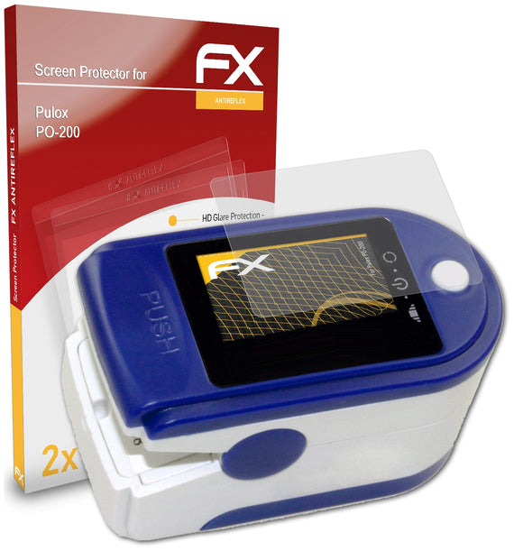 atFoliX FX-Antireflex Displayschutzfolie für Pulox PO-200