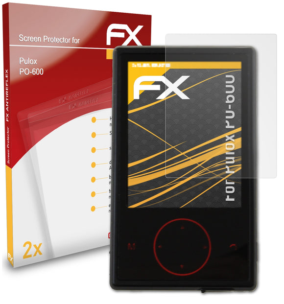 atFoliX FX-Antireflex Displayschutzfolie für Pulox PO-600