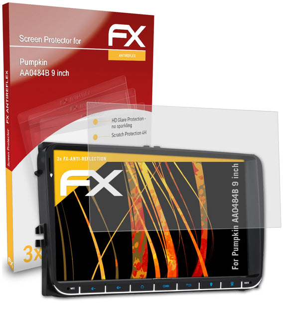 atFoliX FX-Antireflex Displayschutzfolie für Pumpkin AA0484B 9 inch