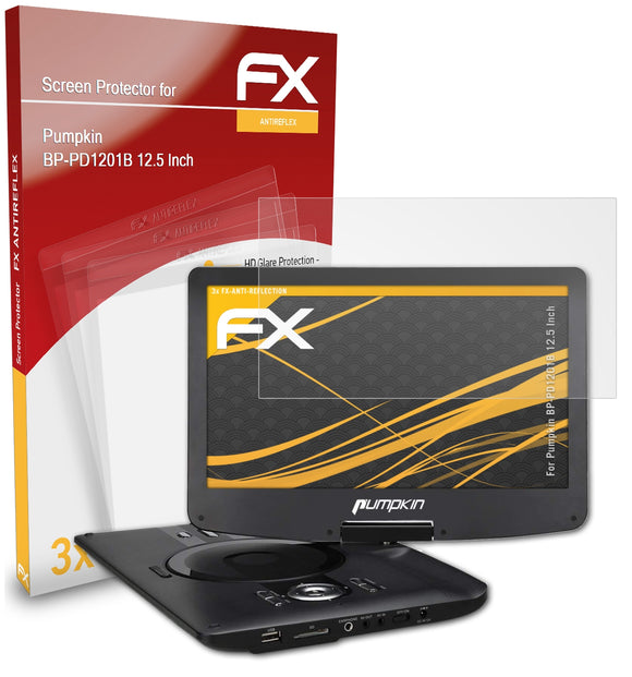atFoliX FX-Antireflex Displayschutzfolie für Pumpkin BP-PD1201B 12.5 Inch