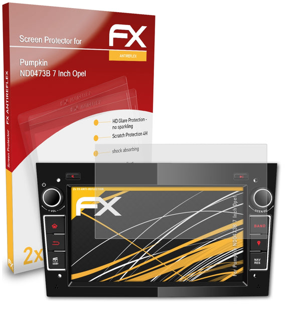 atFoliX FX-Antireflex Displayschutzfolie für Pumpkin ND0473B 7 Inch (Opel)
