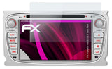 Glasfolie atFoliX kompatibel mit Pumpkin ND0573S 7 Inch Ford, 9H Hybrid-Glass FX