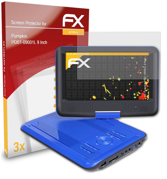 atFoliX FX-Antireflex Displayschutzfolie für Pumpkin PD01-09001L 9 Inch