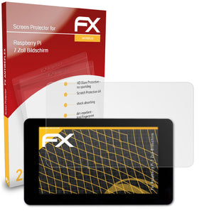 atFoliX FX-Antireflex Displayschutzfolie für Raspberry Pi 7 Zoll Bildschirm