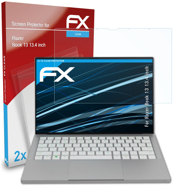 atFoliX FX-Clear Schutzfolie für Razer Book 13 (13.4 inch)