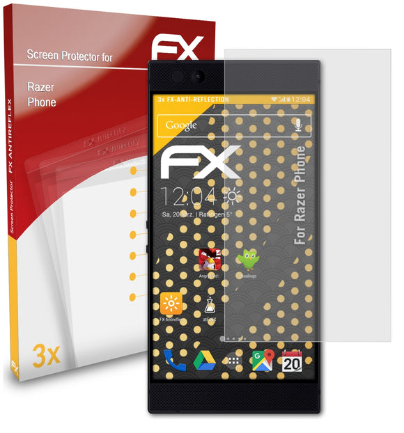 atFoliX FX-Antireflex Displayschutzfolie für Razer Phone