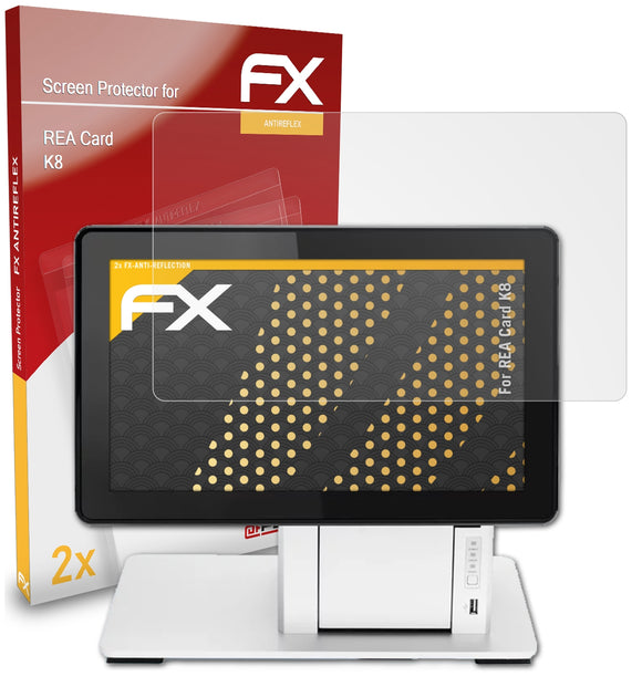atFoliX FX-Antireflex Displayschutzfolie für REA Card K8