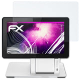 Glasfolie atFoliX kompatibel mit REA Card K8, 9H Hybrid-Glass FX