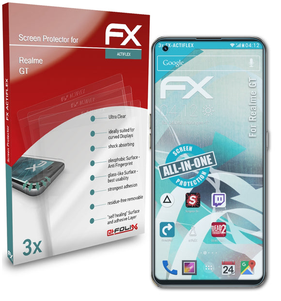 atFoliX FX-ActiFleX Displayschutzfolie für Realme GT