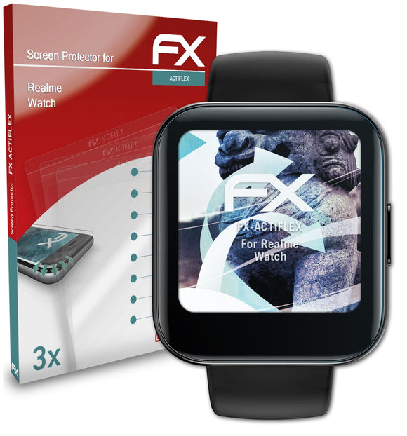 atFoliX FX-ActiFleX Displayschutzfolie für Realme Watch