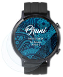 Schutzfolie Bruni kompatibel mit Realme Watch S, glasklare (2X)
